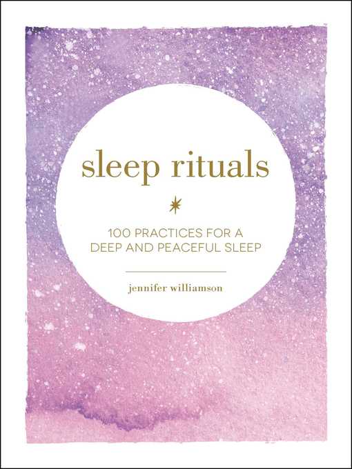 Title details for Sleep Rituals by Jennifer Williamson - Wait list